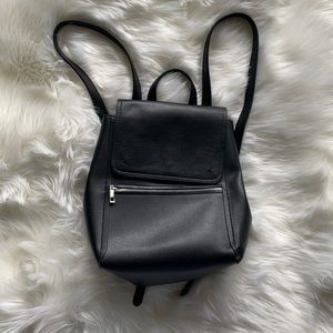 Zara Faux Leather Backpack 🎒